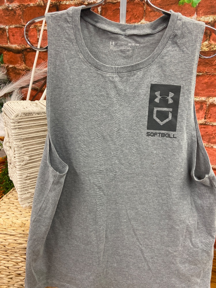 Under armour adult small sleeveless shirt