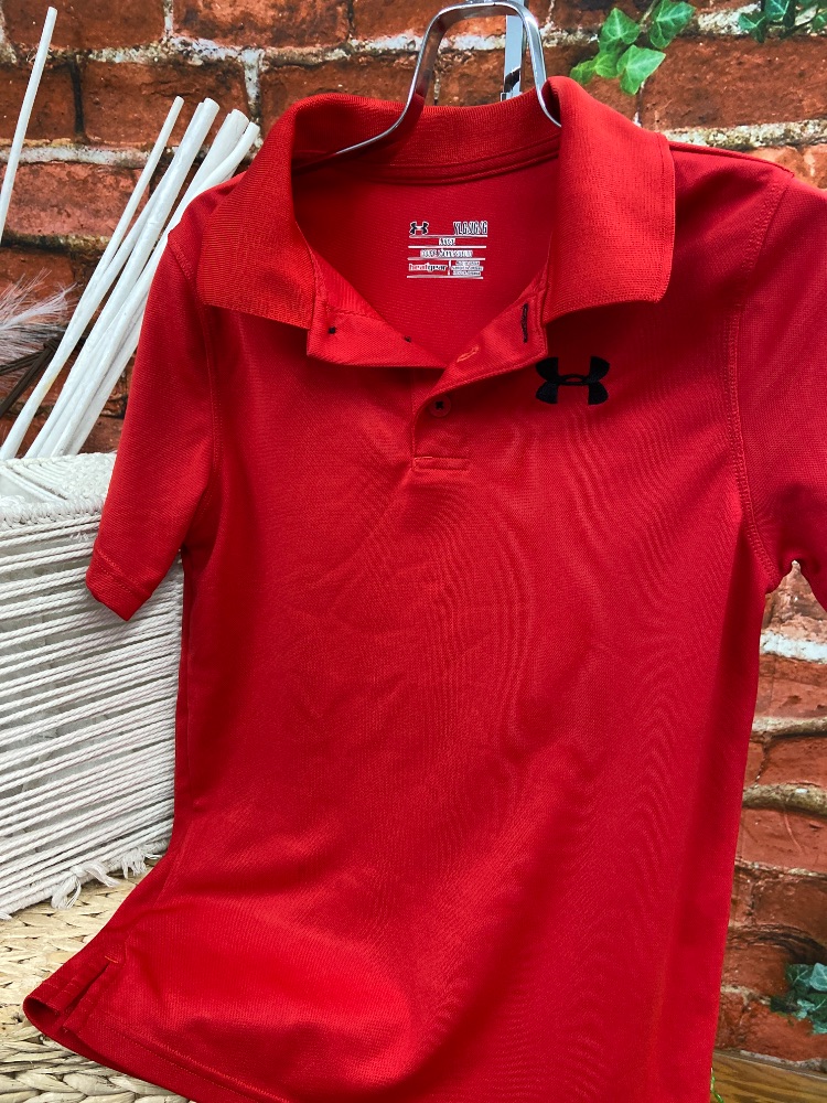 Under armour gold shirt youth large