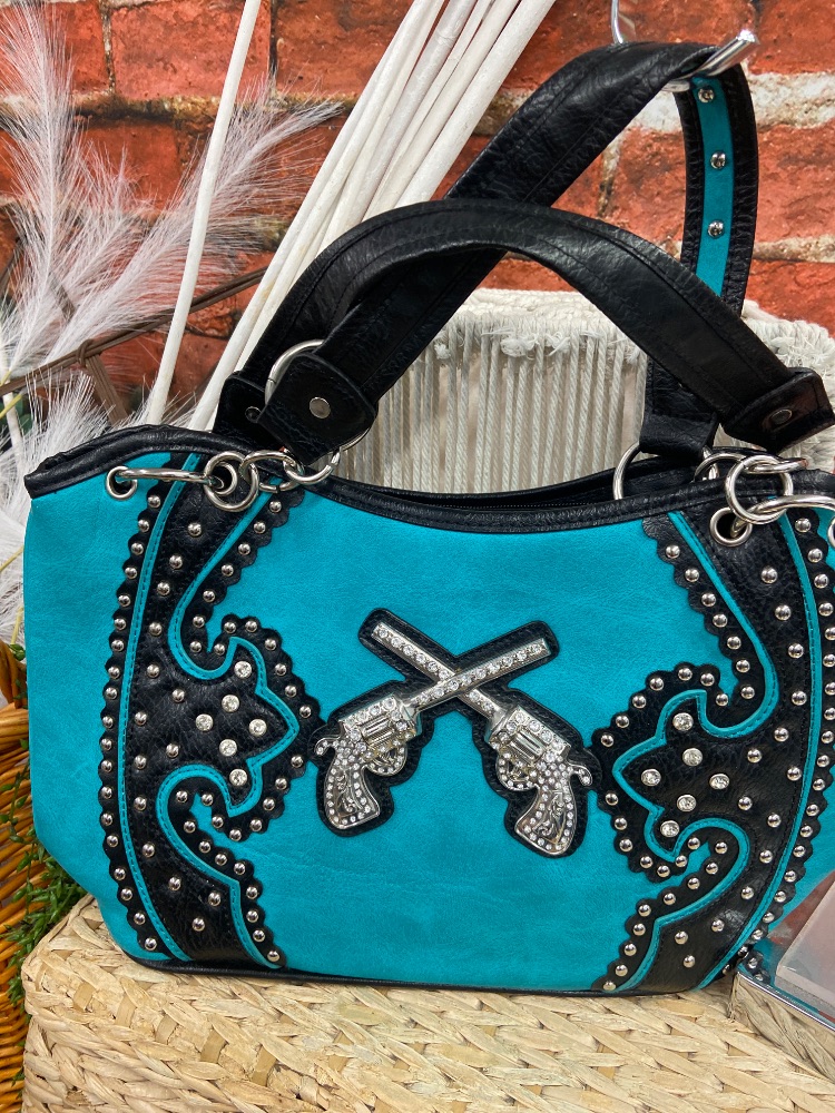 Western bling purse